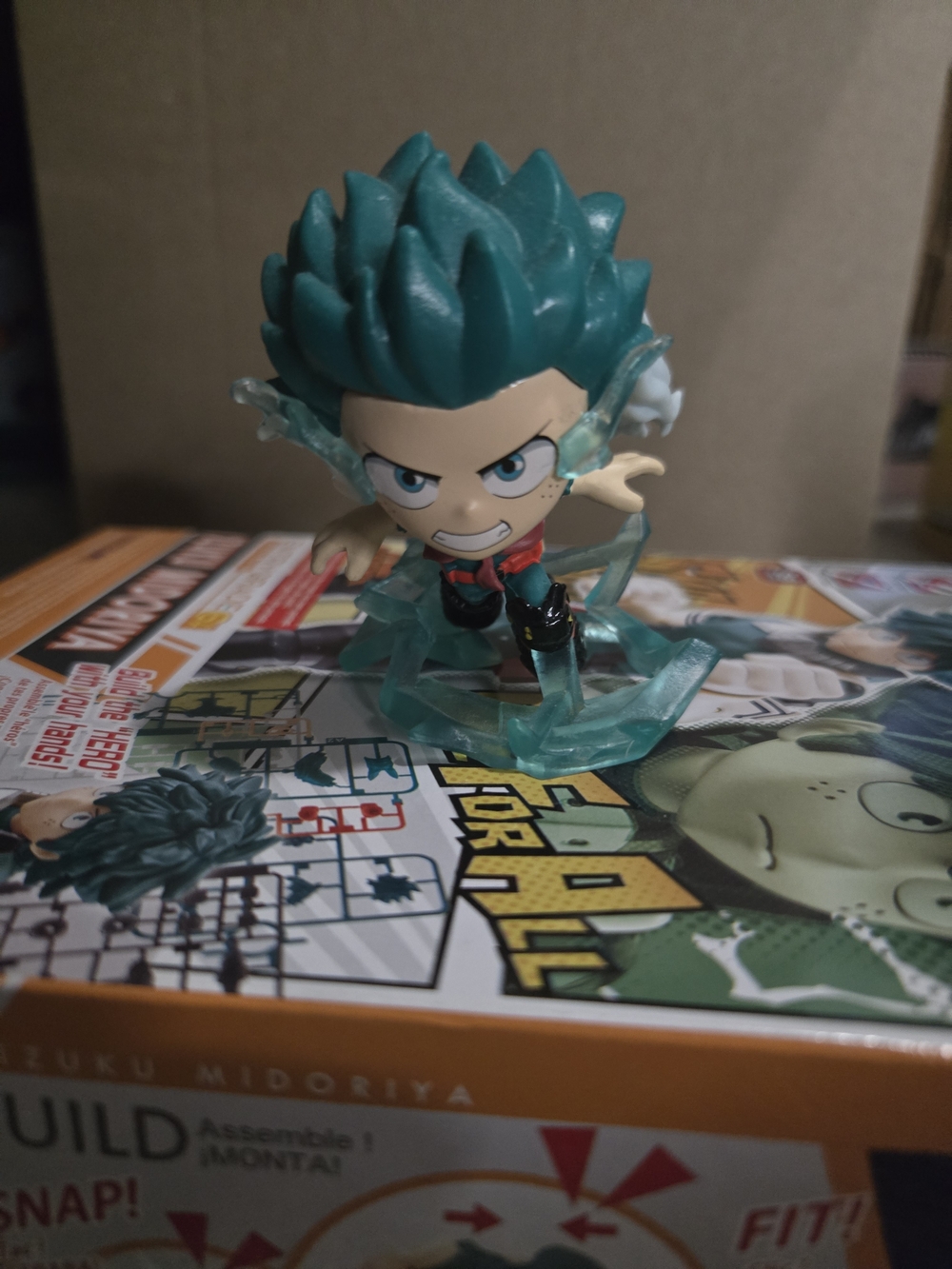 My Hero Academia Chibi Figure Set – Green, Yellow & Gray Characters - Picture 7 of 12